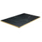 Black Marble Laminate Gold Edge Restaurant Table Top - 25mm