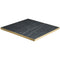 Black Marble Laminate Gold Edge Restaurant Table Top - 25mm