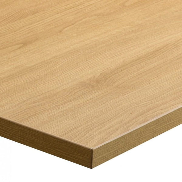 Lancaster Oak Laminate Restaurant Table Top - 25mm