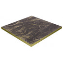Black Gold Cappuccino Gloss Marble Laminate Restaurant Table Top - 25mm