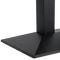 Pyramid Rectangular Single Pedestal Cast Iron Table Base