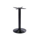 Ripple Round Black Cast Iron Table Base