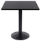 Ripple Round Black Cast Iron Table Base