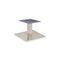 Danilo Stainless Steel Large Square Table Base