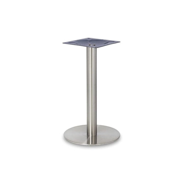 Danilo Stainless Steel Small Round Table Base
