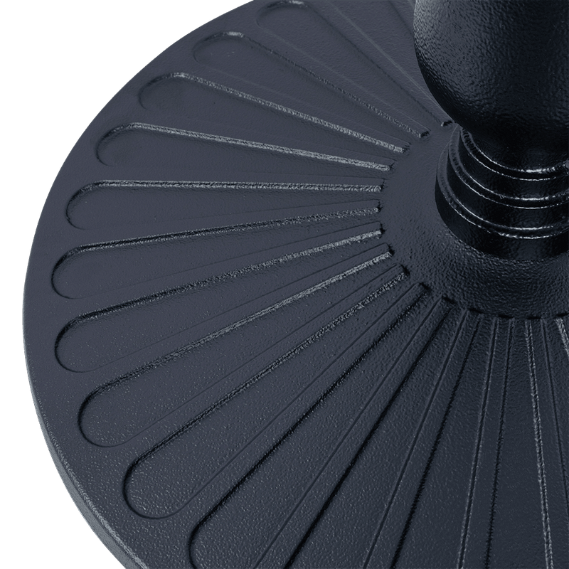 Aldeburgh Large Candelabra Black Cast Iron Table Base