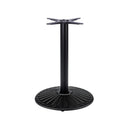 Crewe Medium Round Black Cast Iron Table Base