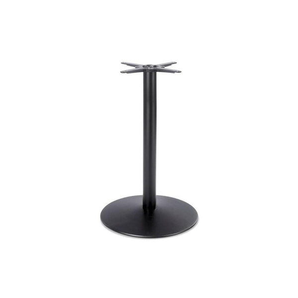 Dome Medium Round Black Cast Iron Table Base