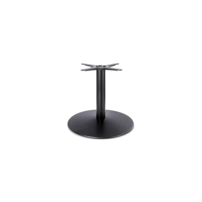 Dome Medium Round Black Cast Iron Table Base