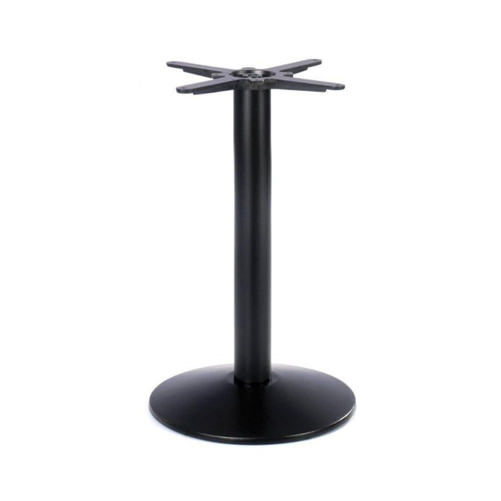 Dome Small Round Black Cast Iron Table Base