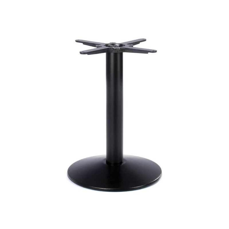 Dome Small Round Black Cast Iron Table Base