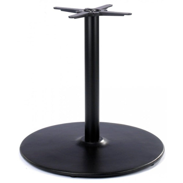Dome Large Round Black Cast Iron Table Base