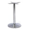Dome Small Round Chrome Cast Iron Table Base