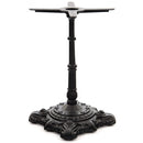 Hereford Ornate Bistro Black Cast Iron Table Base