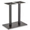 Profile Rectangle Twin Pedestal Cast Iron Table Base