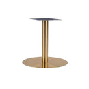 Zeus Round Vintage Brass Table Base - Small