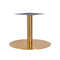 Zeus Round Vintage Brass Table Base - Large