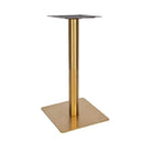Zeus Square Brass Table Base - Small