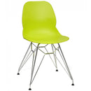 Shoreditch N Metal Side Chair - Chrome