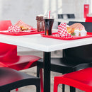 White Werzalit Outdoor Table Top