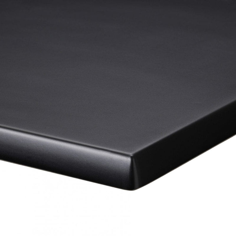 Black Werzalit Outdoor Table Top