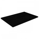 Black Werzalit Outdoor Table Top