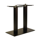Forza Rectangle Twin Pedestal Cast Iron Table Base