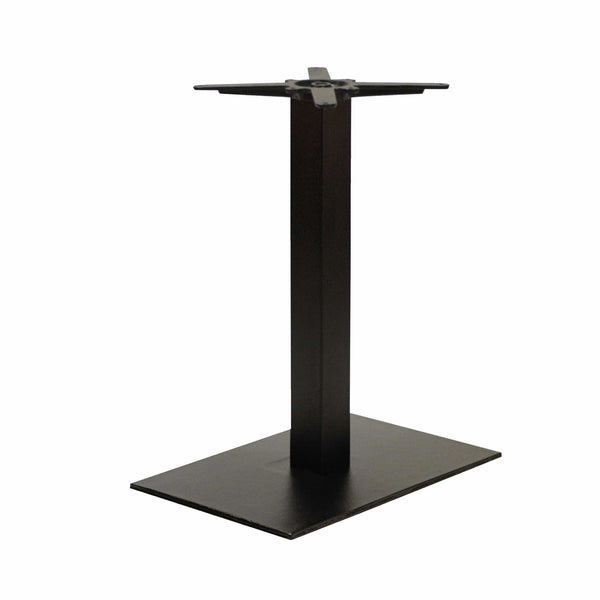 Forza Rectangle Single Pedestal Cast Iron Table Base