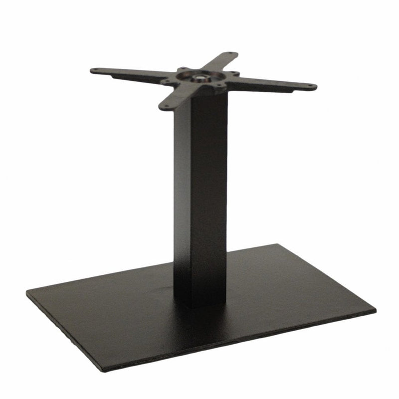 Forza Rectangle Single Pedestal Cast Iron Table Base