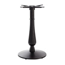 Candelabra Medium Black Round Cast Iron Table Base