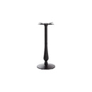 Candelabra Medium Black Round Cast Iron Table Base