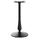 Candelabra Large Black Round Cast Iron Table Base