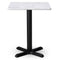White Carrara Real Marble Restaurant Table Top - 20mm - Bullnose Edge
