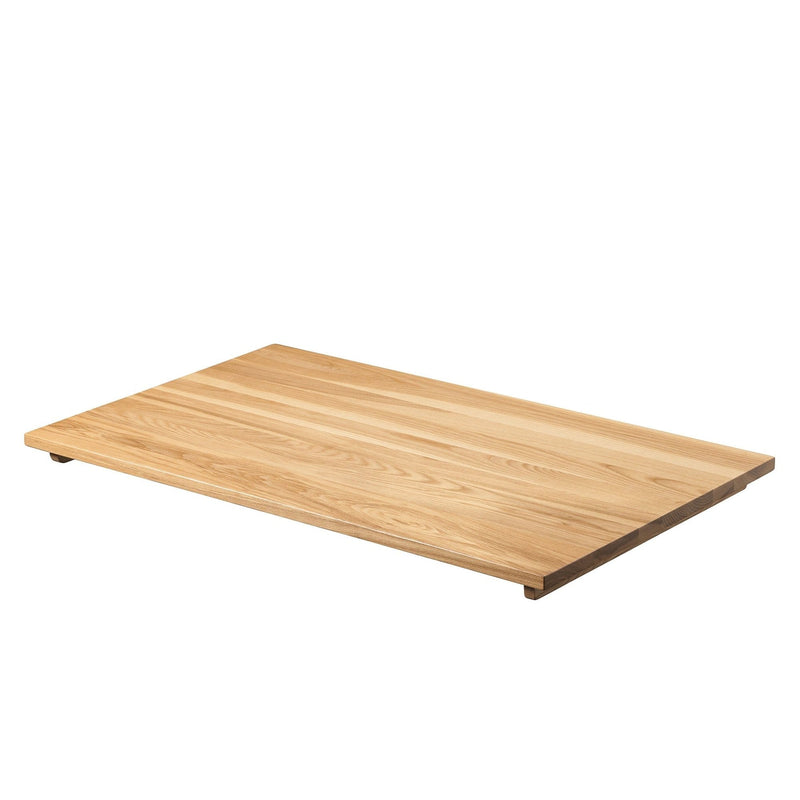 Serranto Oak Stain Solid Ash Restaurant Table Top - 25mm