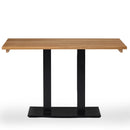 Serranto Oak Stain Solid Ash Restaurant Table Top - 25mm