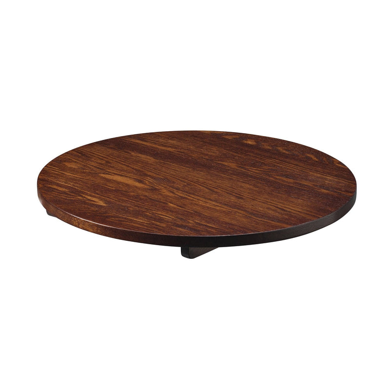 Bella Noce Walnut Stain Solid Ash Restaurant Table Top - 25mm