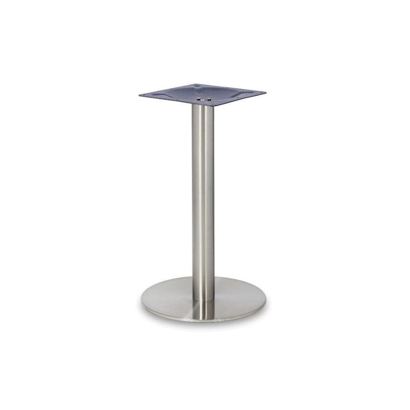 Danilo Stainless Steel Small Round Table Base