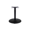 Crewe Medium Round Black Cast Iron Table Base