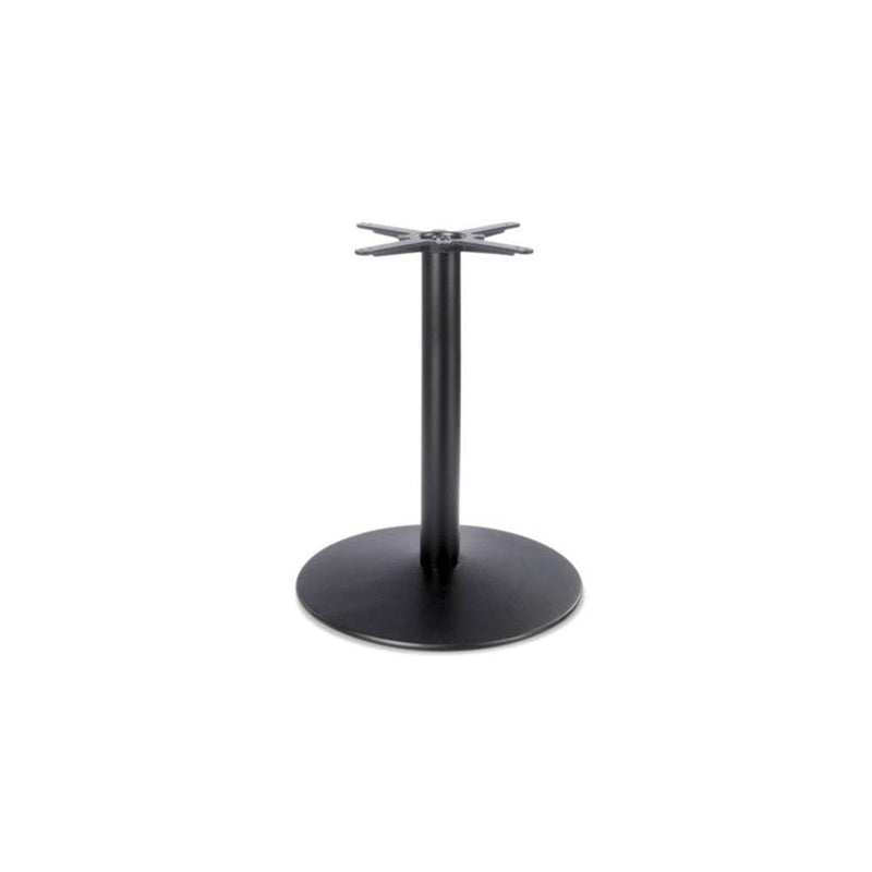 Dome Medium Round Black Cast Iron Table Base