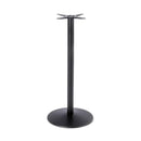 Dome Medium Round Black Cast Iron Table Base