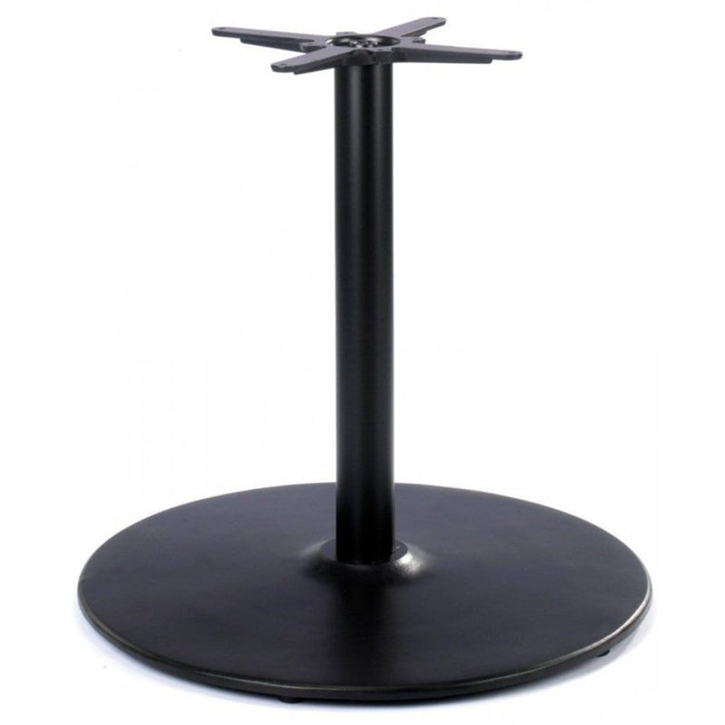 Dome Large Round Black Cast Iron Table Base