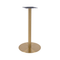 Zeus Round Vintage Brass Table Base - Small