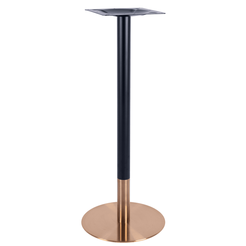 Zeus Rose Gold Table Base - Small