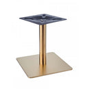 Zeus Square Brass Table Base - Small
