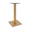 Zeus Square Brass Table Base - Small