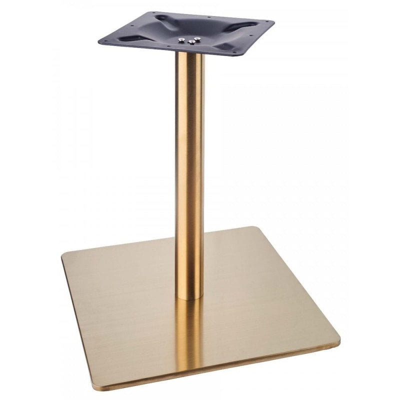 Zeus Square Brass Table Base - Large