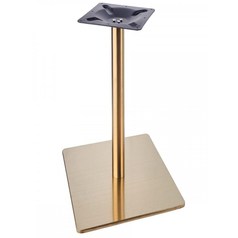 Zeus Square Brass Table Base - Large