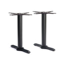 Durham Twin Pedestal Cast Iron Table Base