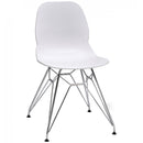 Shoreditch N Metal Side Chair - Chrome