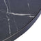 Black Pietra Marble Laminate Restaurant Table Top - 25mm